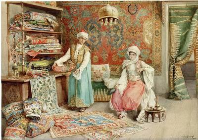 unknow artist Arab or Arabic people and life. Orientalism oil paintings 580 China oil painting art